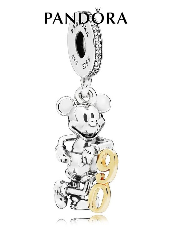 Pandora Jewelry - Pandora Disney Pandora Charm - Mickey Mouse 90th Anniversary